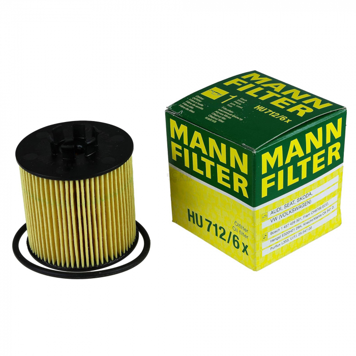 Filtru ulei Mann pentru Audi A3, Seat Ibiza III, Octavia II [2]