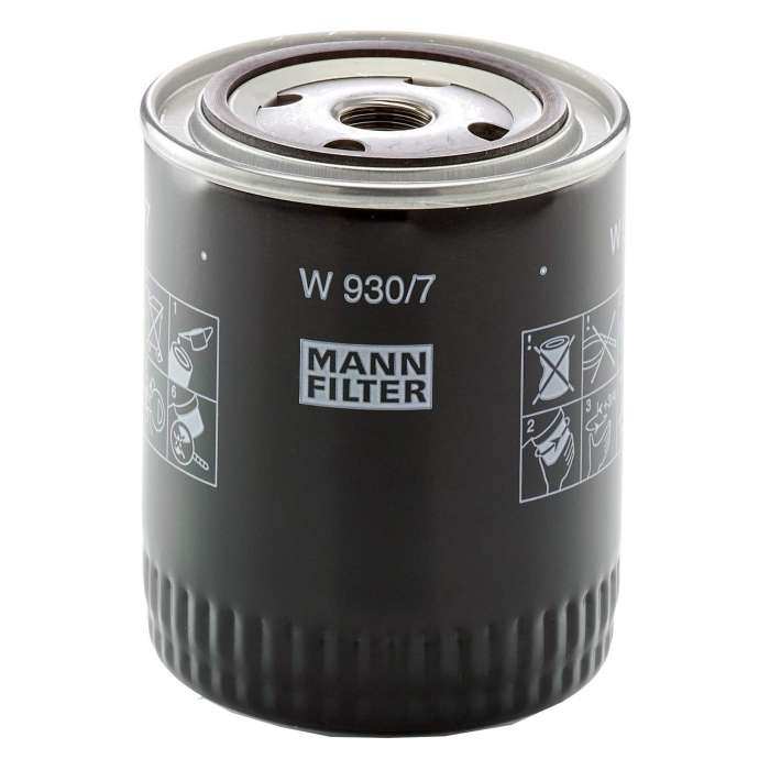 Filtru ulei Mann pentru International Harv. 743, 844, A-Series, B-Series, CM-Series