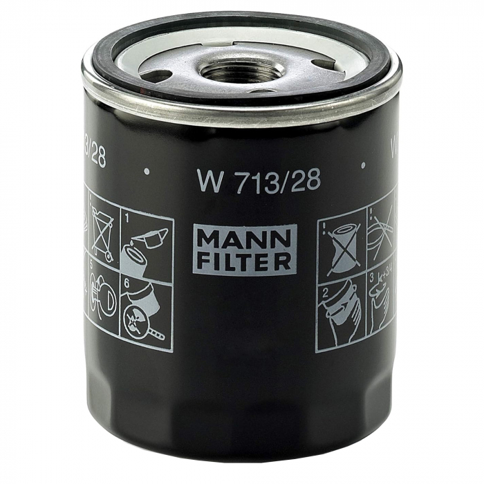 Filtru ulei Mann pentru Land Rover Discovery, Freelander I, Lotus Elise, Exige, Rover 400, 800