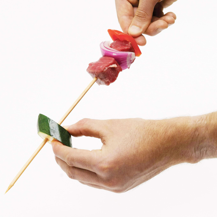 Frigărui din bambus - 30 cm - 50 buc/pachet (Extra lungi, Material Natural) [2]