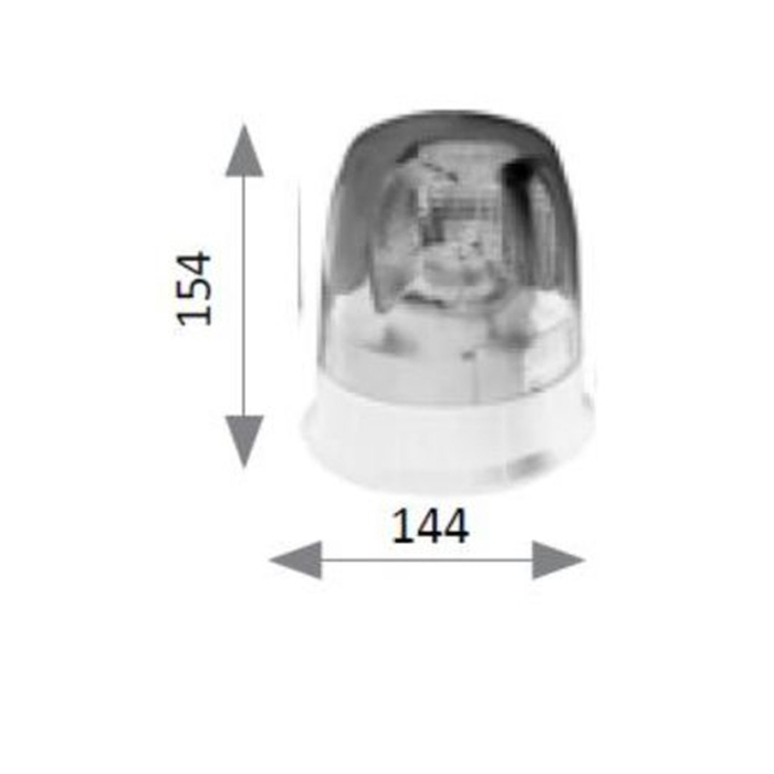Girofar Vignal LED 10/30V - Prindere Fixă În 3 Puncte [2]