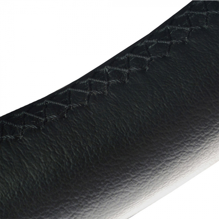 Husa din piele naturala pentru volan, cu snur, 37-38 cm [2]