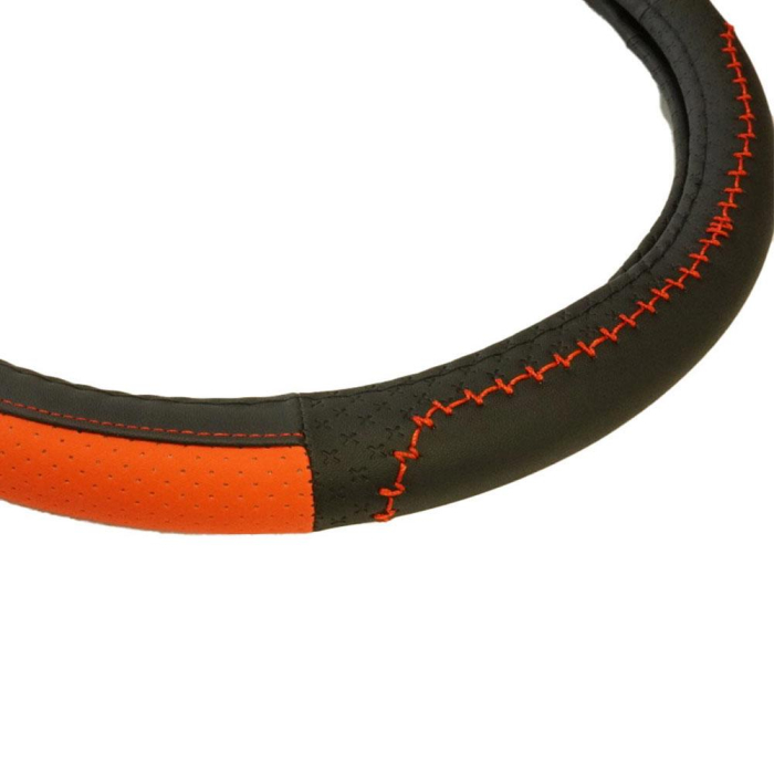 Husă Volan Umbrella Piele Ecologică - Roșu, 37-39 cm [3]