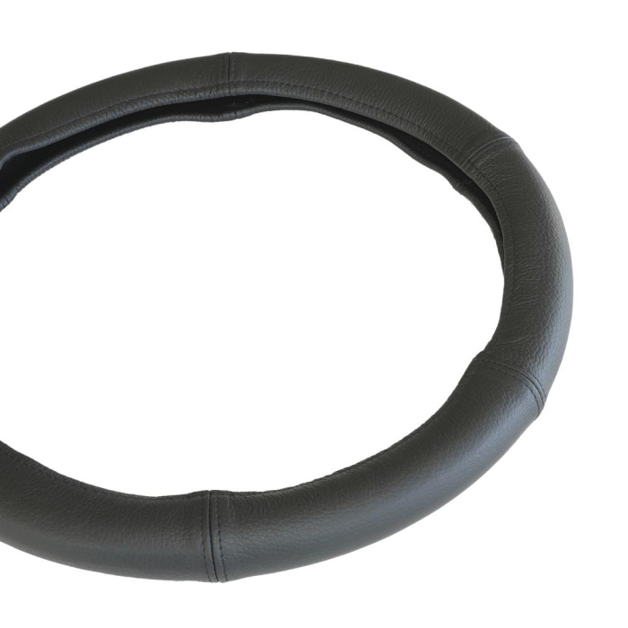 Husă Volan Umbrella Piele Naturală - Negru, 37-39 cm (Universal, Dimensiune Standard) [2]