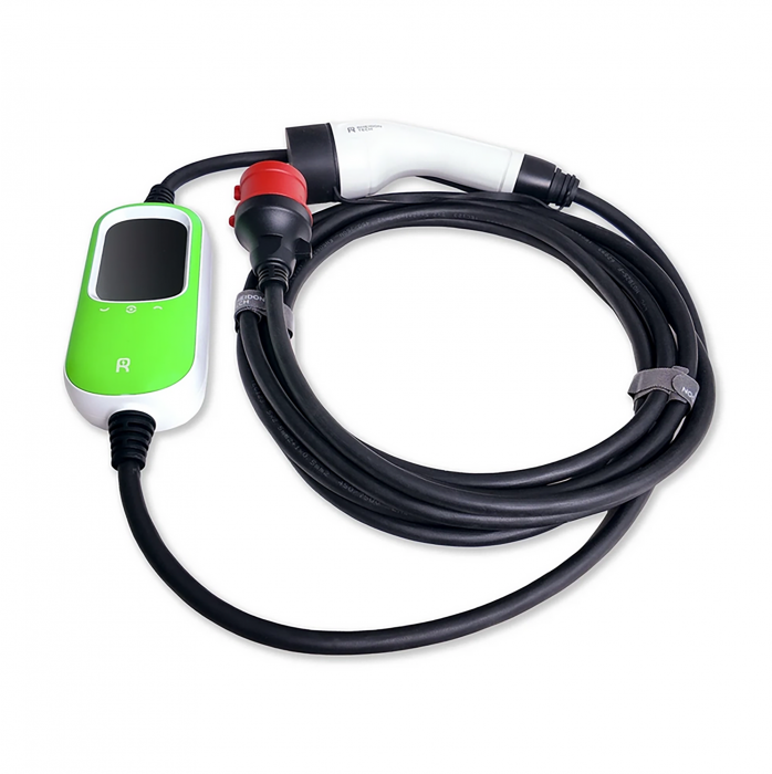 Incarcator portabil PC100-11kw pentru masini electrice conector type 2 11kW 6-16A reglabil 400V cablu de incarcare 6m [2]