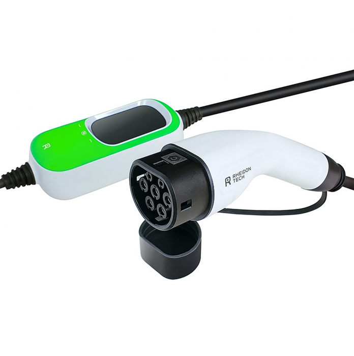 Incarcator portabil PC100-11kw pentru masini electrice conector type 2 11kW 6-16A reglabil 400V cablu de incarcare 6m [3]