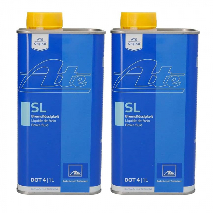 Pachet 2 litri Lichid de frana ATE SL DOT 4 Var2