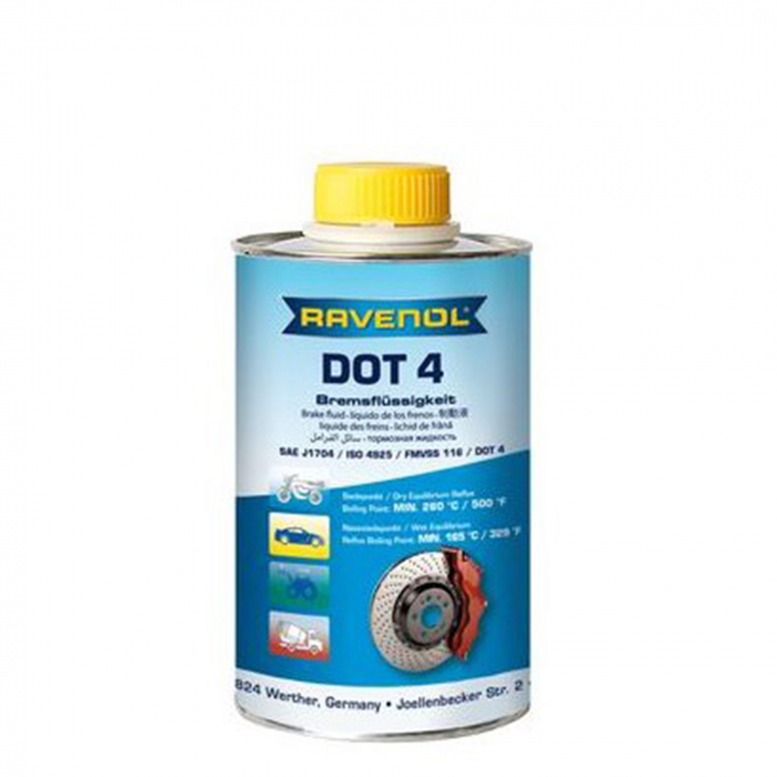 Lichid de frana Ravenol DOT4 250 ml