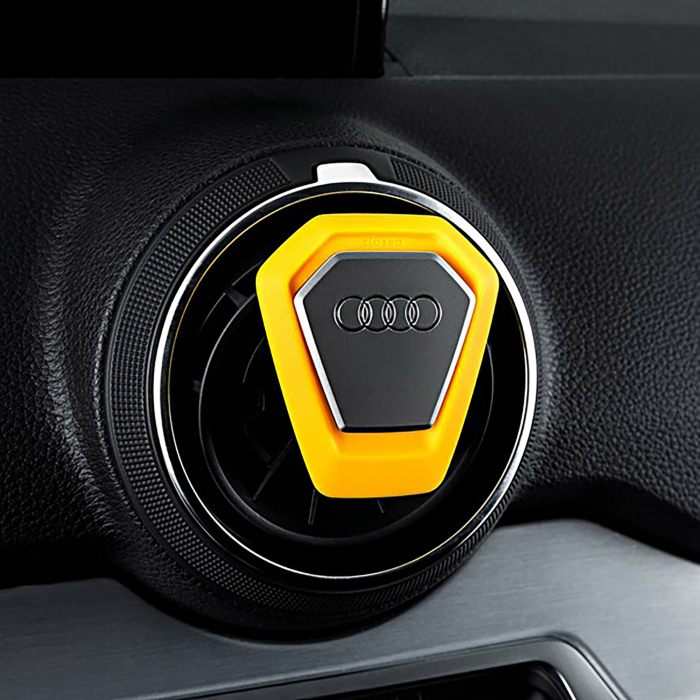 Odorizant auto Audi Singleframe fragance dispenser galben [2]