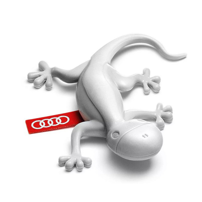 Odorizant Auto Gecko Original Audi - Gri Deschis, Parfum Fresh (Pin & Portocală) [1]