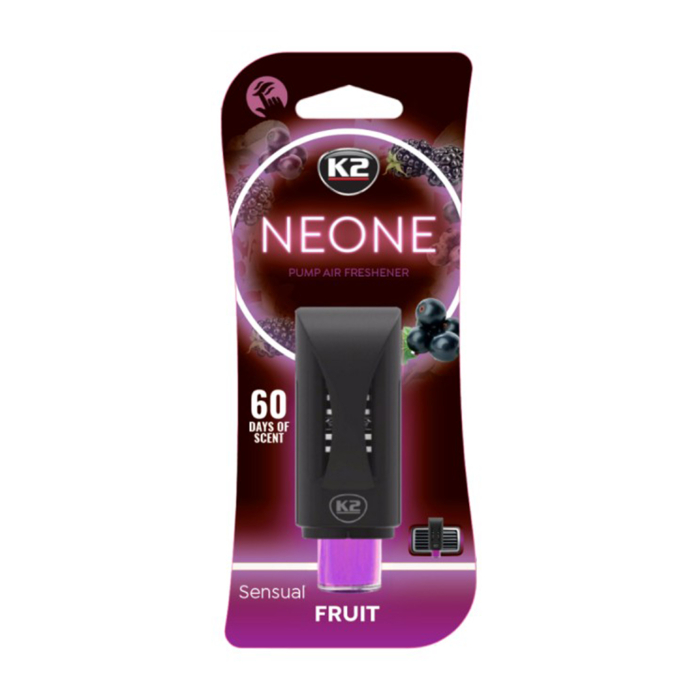 Odorizant auto grila ventilatie Puf-Puf K2 Neone Sensual Fruit
