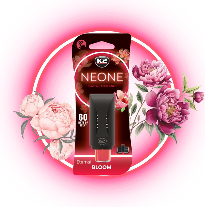Odorizant auto grila ventilatie Puf-Puf K2 Neone Eternal Bloom [2]