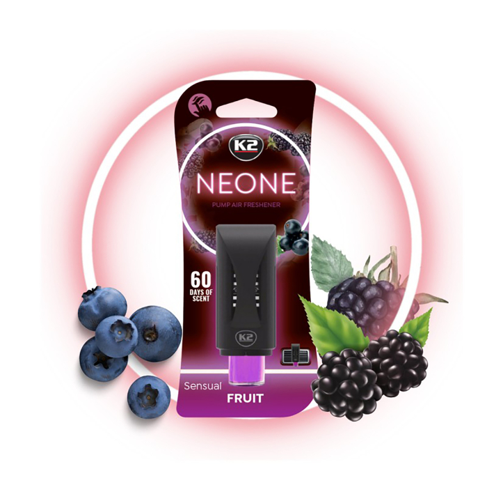 Odorizant auto grila ventilatie Puf-Puf K2 Neone Sensual Fruit [2]