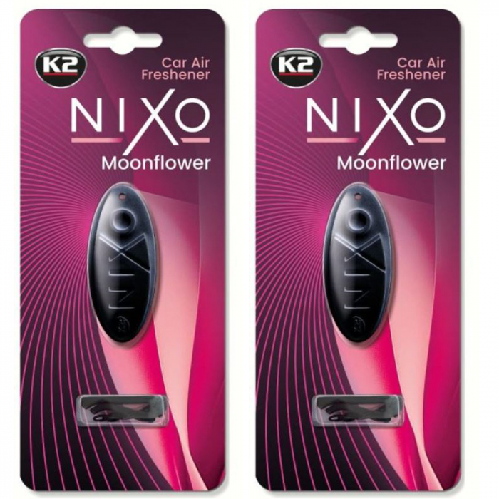 Pachet 2 x odorizant auto K2 Nixo Moonflower