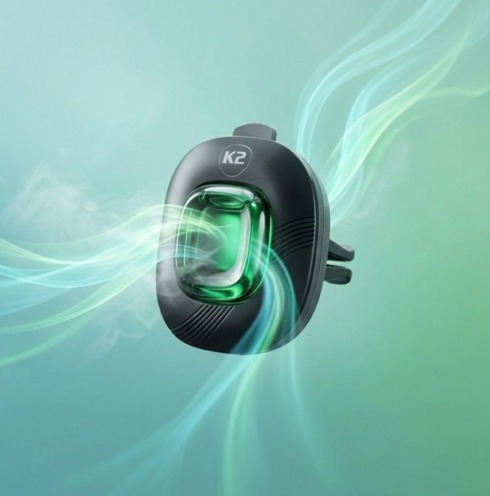 Odorizant Auto Grilă K2 POCO HORIZON - Briză Marină & Acorduri Verzi - Design Minimalist [7]