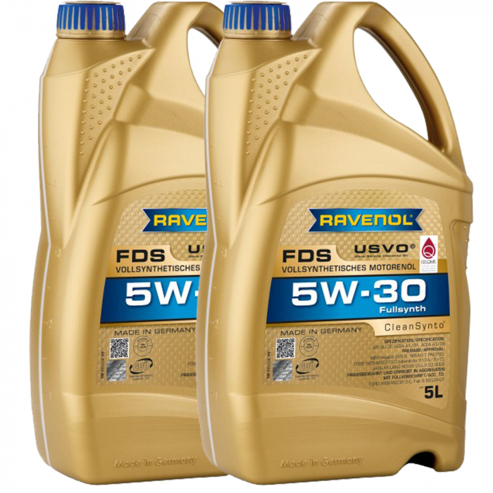 Pachet 10 litri ulei Ravenol FDS USVO 5W30