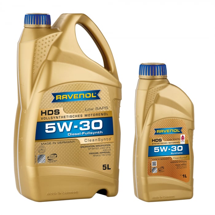 Pachet 6 Litri ulei Ravenol HDS 5W30