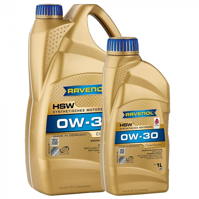 Pachet 6 litri ulei Ravenol HSW 0W30