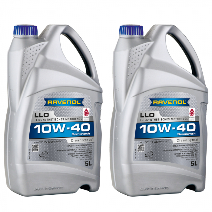 Pachet 10 Litri ulei Ravenol LLO 10W40