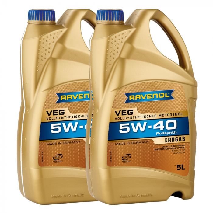Pachet 10 litri Ulei Ravenol VEG 5W40