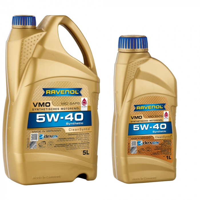 Pachet 6 Litri ulei Ravenol VMO 5W40