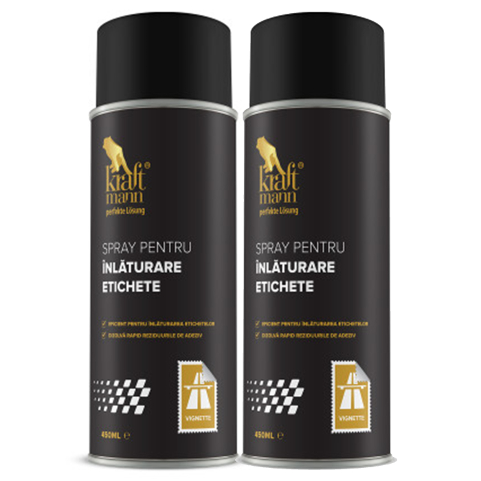 Pachet 2 buc Spray inlaturare etichete - 450 ml