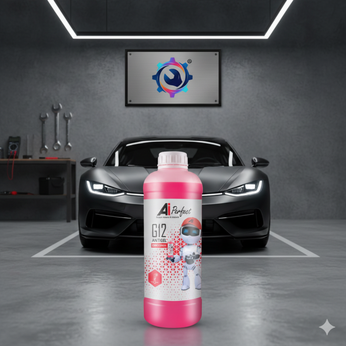 Pachet 2 litri Antigel Concentrat AiPerfect G12 OAT (VW TL 774-F, Culoare Roșu/Roz) [2]