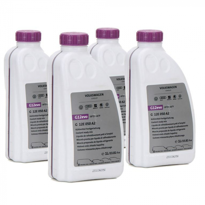 Pachet 4 litri Antigel G12 roz VW TL 774-L preparat -35 grade