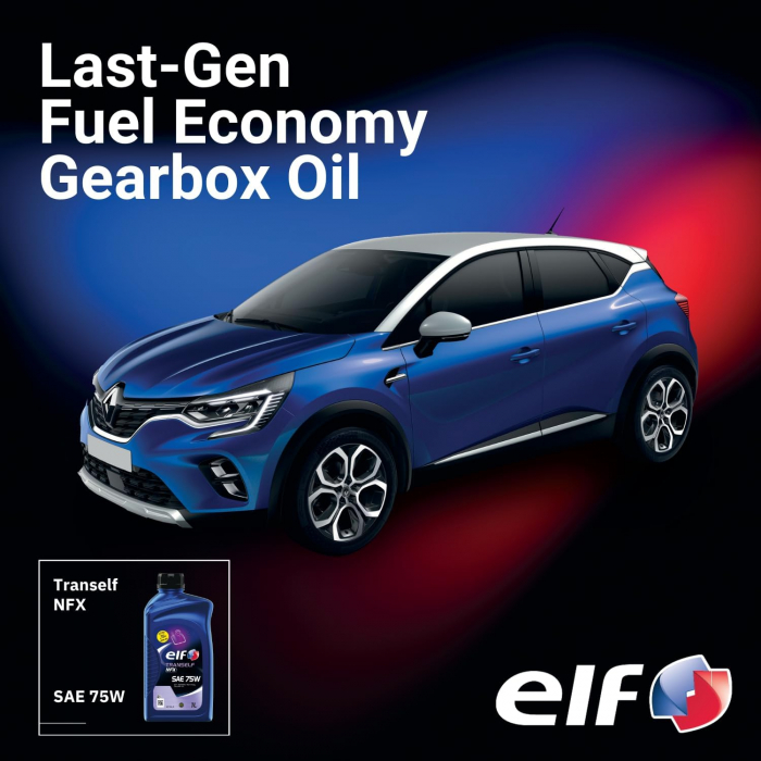 Pachet 2 litri Ulei Elf pentru transmisie Tranself NFX (Tranself NF) GL4+ 75W [3]