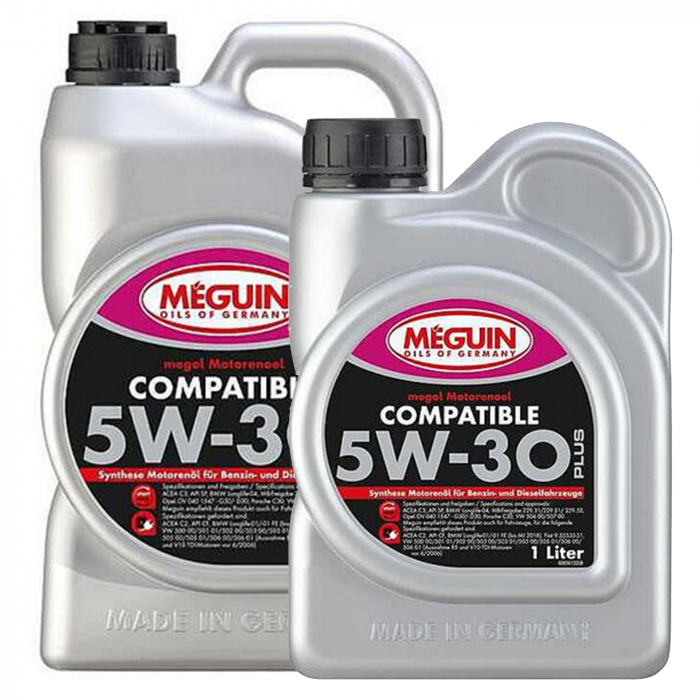 Pachet 6 litri Ulei Meguin Compatible 5W30