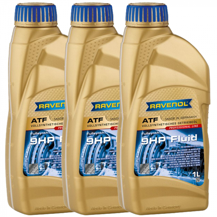 Pachet 3 litri ulei Ravenol ATF 9HP Fluid pentru transmisie automata