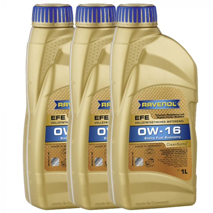 Pachet 3 litri ulei Ravenol EFE USVO 5W30