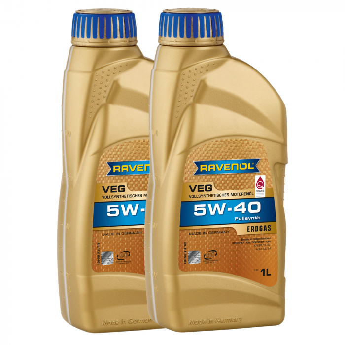 Pachet 2 litri Ulei Ravenol VEG 5W40