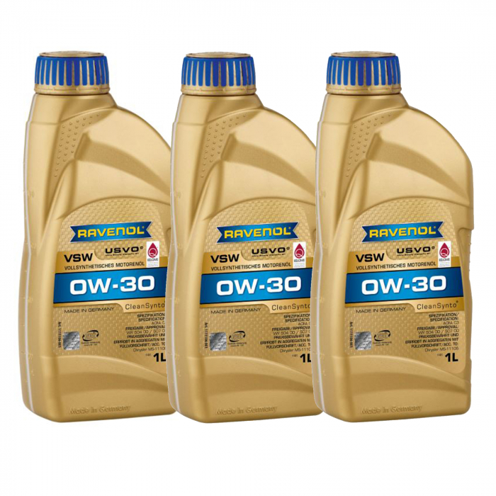 Pachet 3 litri Ulei Ravenol VSW USVO 0W30