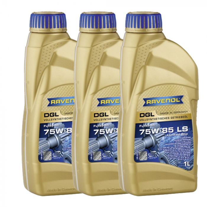 Pachet 3 litri ulei transmisie Ravenol DGL 75W85 GL5 LS