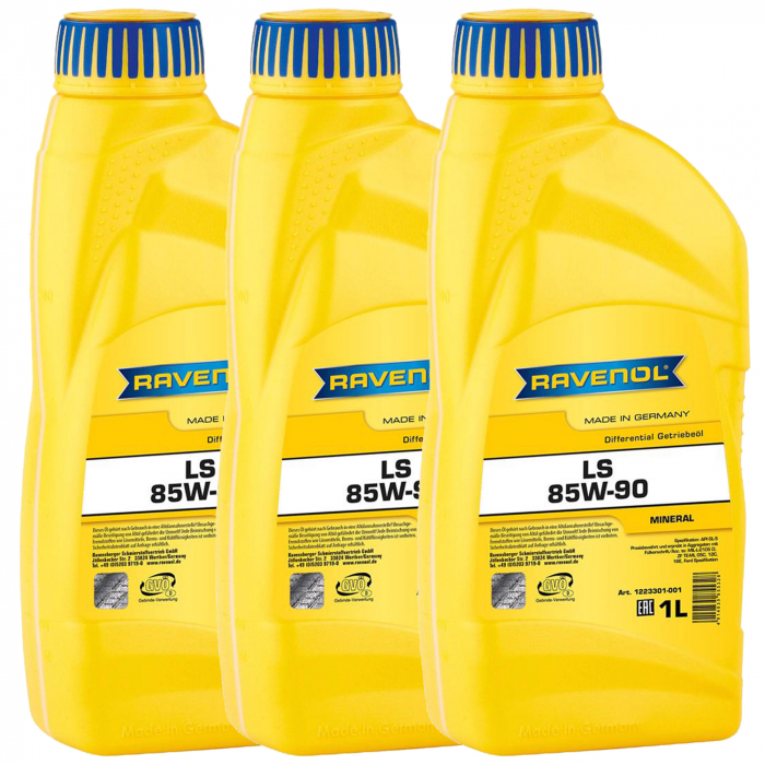 Pachet 3 litri ulei transmisie Ravenol HYP LS 85W90 GL5