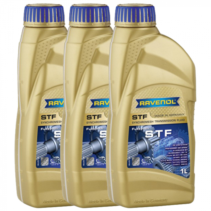 Pachet 3 litri ulei transmisie Ravenol STF Syncromesh Transmission Fluid