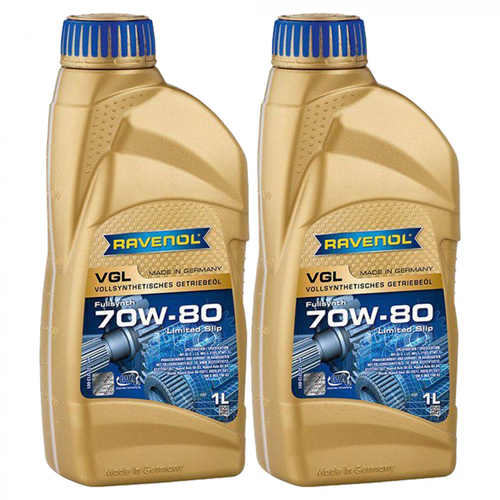 Pachet 2 litri ulei transmisie Ravenol VGL 70W80