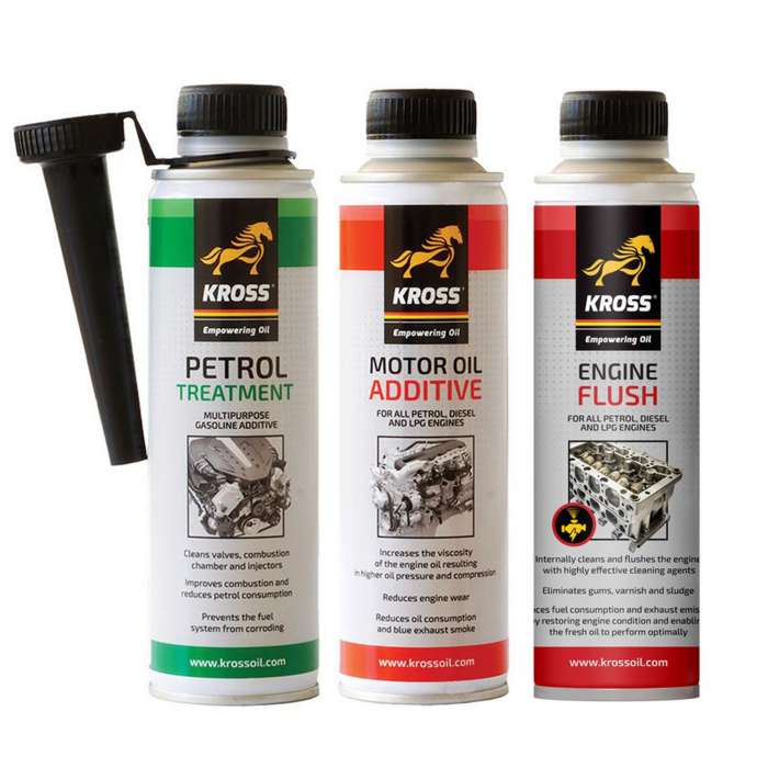 Pachet aditiv Kross pentru motoarele pe benzina 750 ml