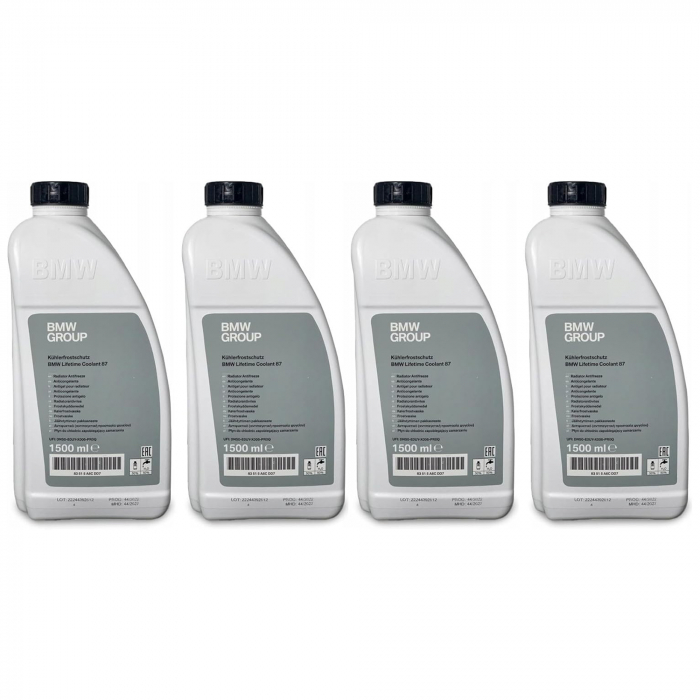 Pachet 6 litri Antigel concentrat BMW LC-87 albastru