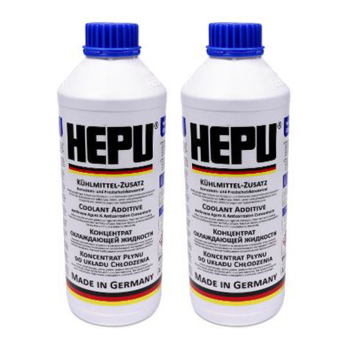 Pachet 3 litri Antigel concentrat Hepu G11 albastru