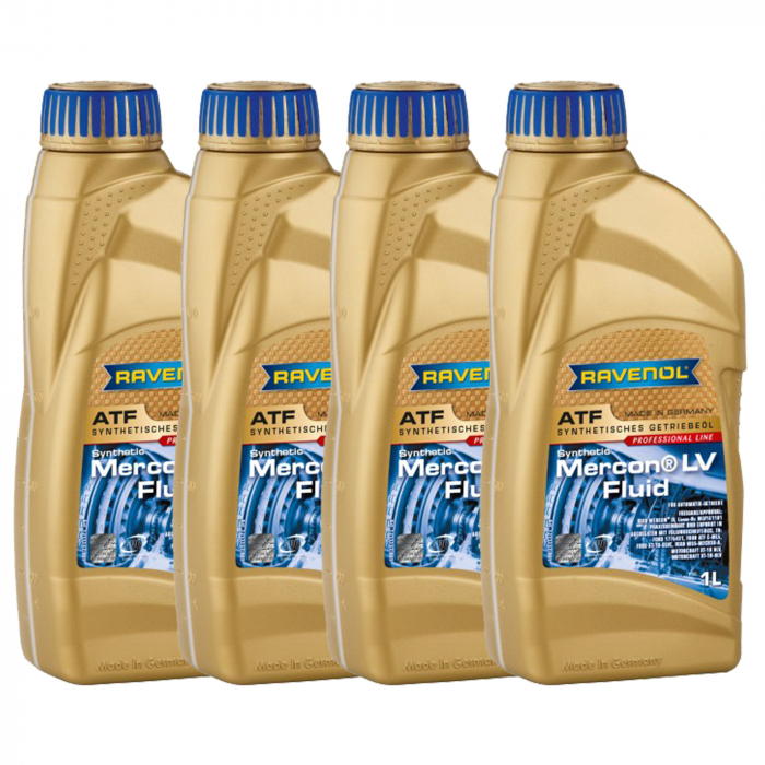 Pachet 4 litri ulei Ravenol ATF Mercon LV Fluid pentru transmisie automata