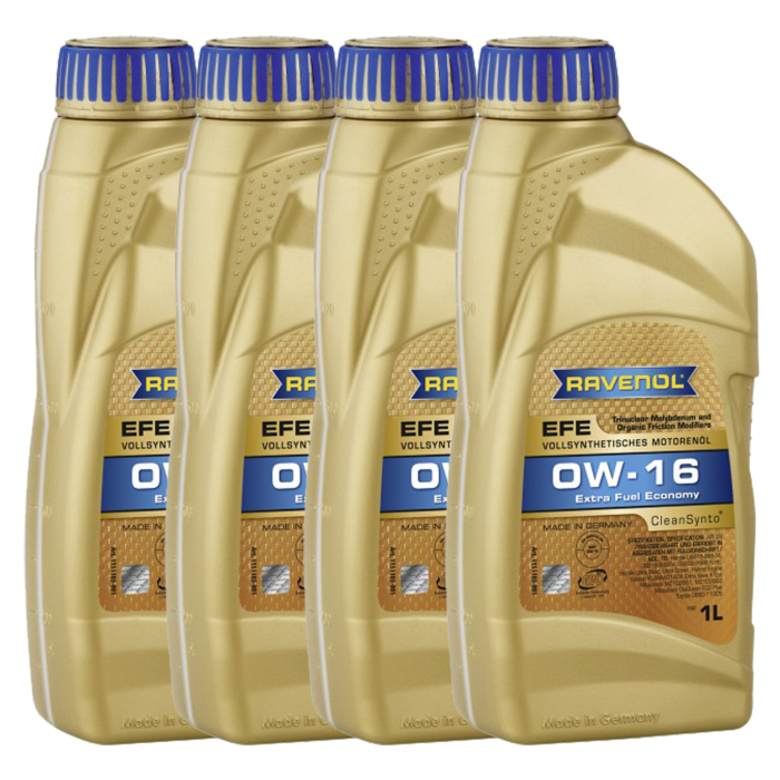 Pachet 4 litri ulei Ravenol EFE USVO 5W30