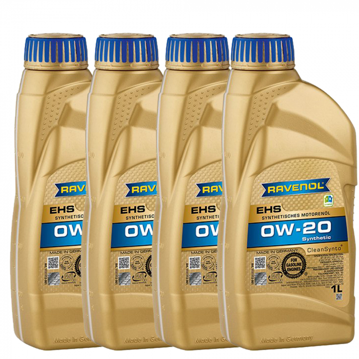Pachet 4 litri ulei Ravenol EHS 0W20