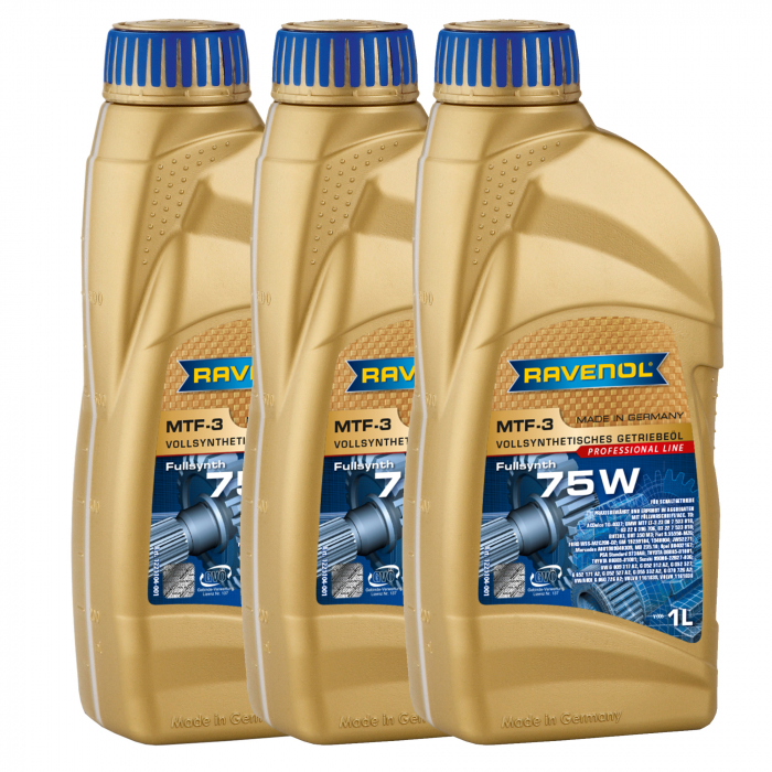 Pachet 3 litri Ulei Ravenol transmisie manuala MTF-3 75W