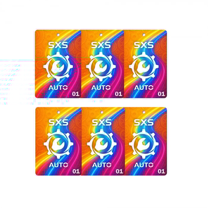 Pachet 6 x Odorizant auto bradut SXS01