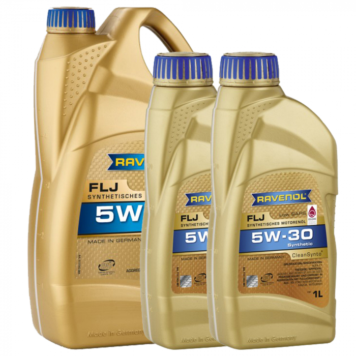 Pachet 6 litri ulei Ravenol FLJ 5W30