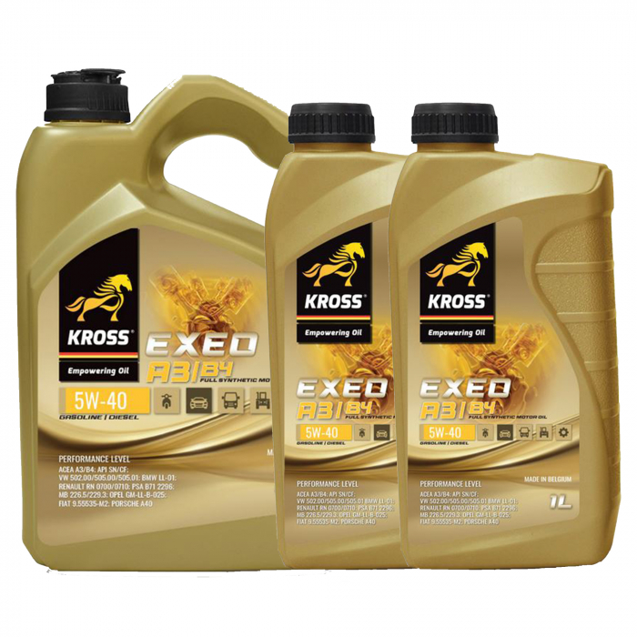Pachet 7 litri Ulei Kross Exeo A3 B4 5W40