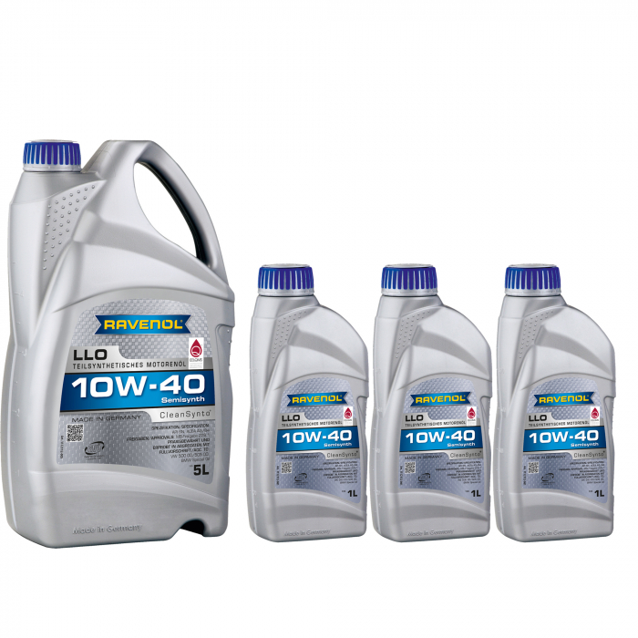 Pachet 8 Litri ulei Ravenol LLO 10W40