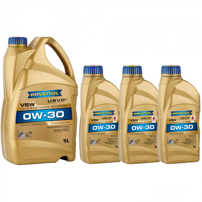 Pachet 8 litri Ulei Ravenol VSW USVO 0W30
